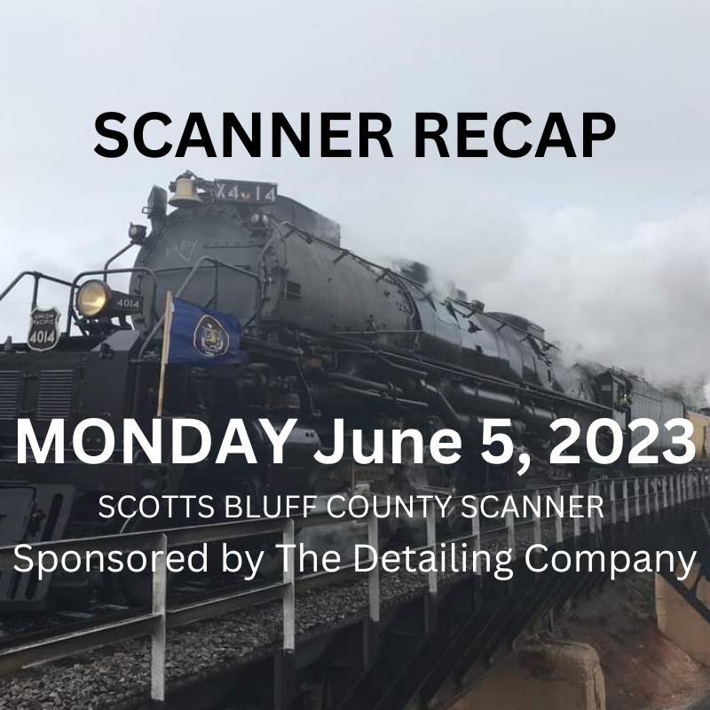 SCANNER RECAP June 5, 2023 – Monday